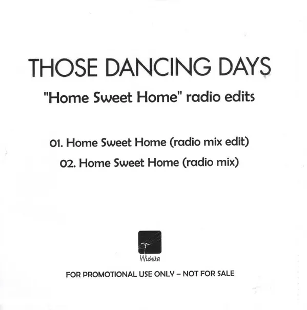 Home Sweet Home Radio Edits