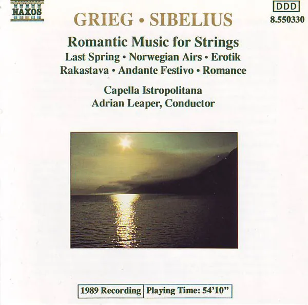 Romantic Music For Strings