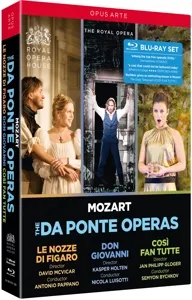 Die "Da Ponte-Opern" (Mitschnitte aus dem Royal Opera House Covent Garden)
