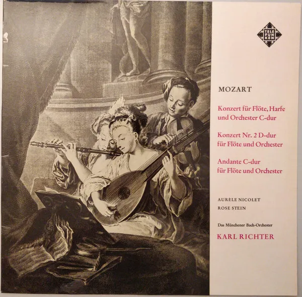 Konzert Für Flöte, Harfe Und Orchester C-dur / Konzert Nr. 2 D-dur Für Flöte Und Orchester / Andante Für C-dur Für Flöte Und Orchester