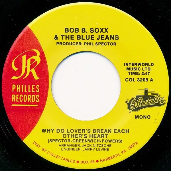 Why Do Lover's Break Each Other's Heart / Zip-A-Dee Doo-Dah
