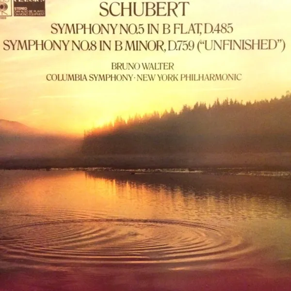 Symphony No. 5 In B Flat, D.485 / Symphony No. 8 In B Minor, D.759 ("Unfinished")