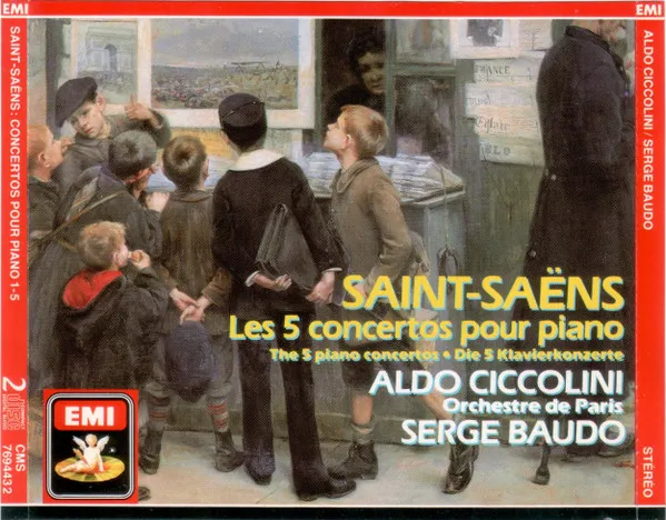 Les 5 Concertos Pour Piano = The 5 Piano Concertos = Die 5 Klavierkonzerte