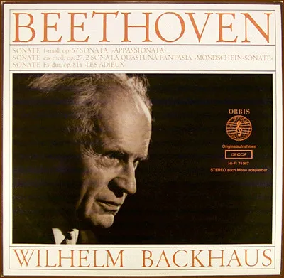Wilhelm Backhaus Spielt Beethoven