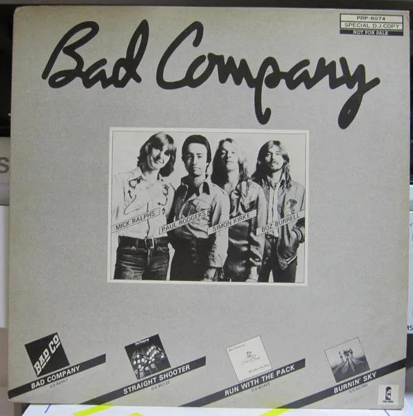 Bad Company Special D.J. Copy