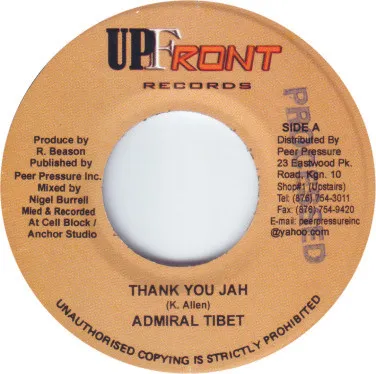 Thank You Jah