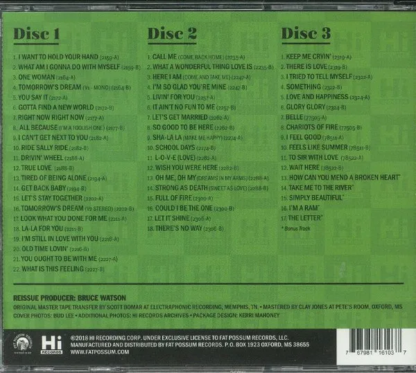 The Hi Records Singles Collection