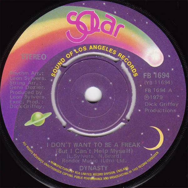 I Don't Want To Be A Freak (But I Can't Help Myself)