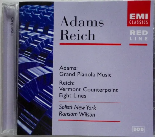 Grand Pianola Music / Vermont Counterpoint / Eight Lines
