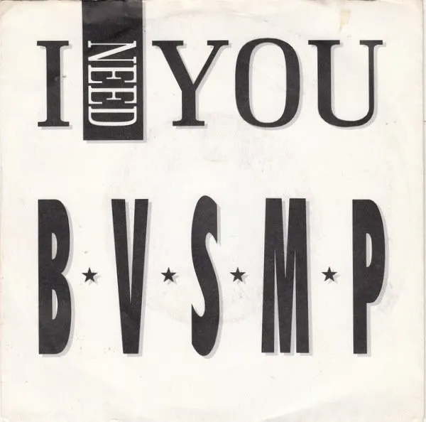 I Need You