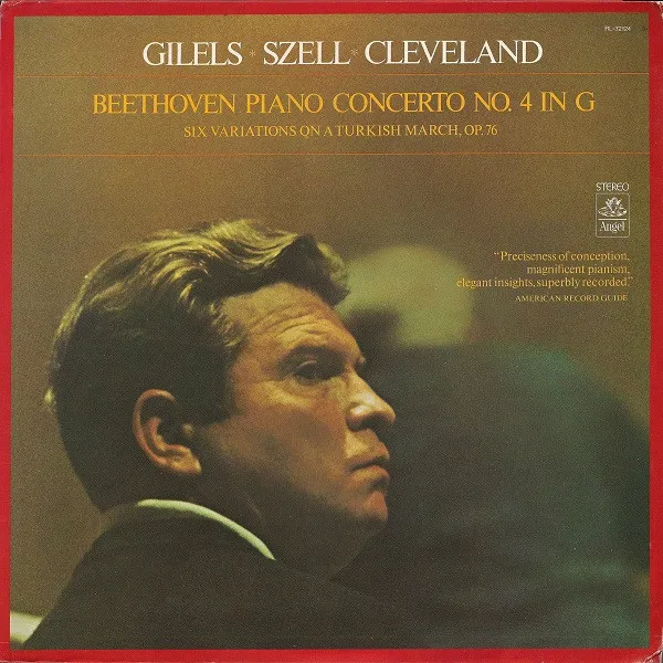 Piano Concerto No. 4 In G / Six Variations On A Turkish March, Op. 76