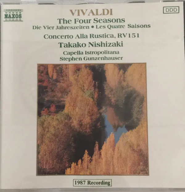 The Four Seasons, Concerto Alla Rustica In G, RV 151