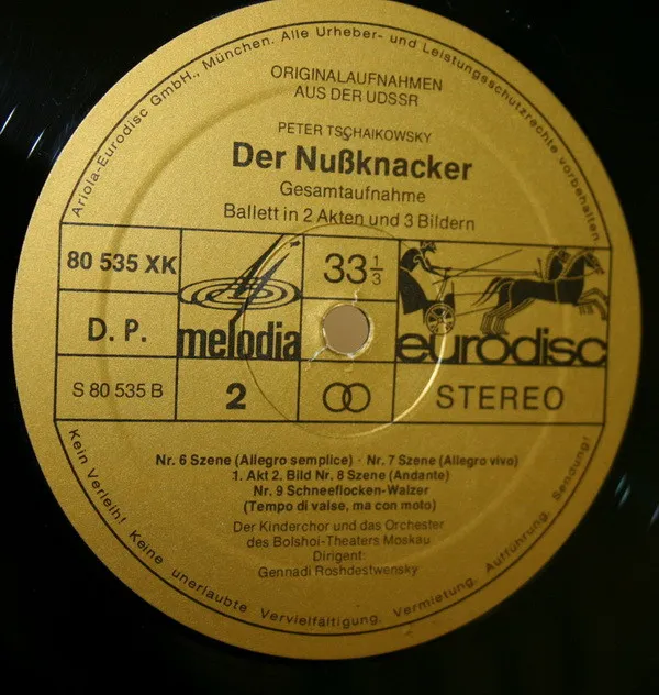 Der Nußknacker, Ballett Op.71 - Gesamtaufnahme