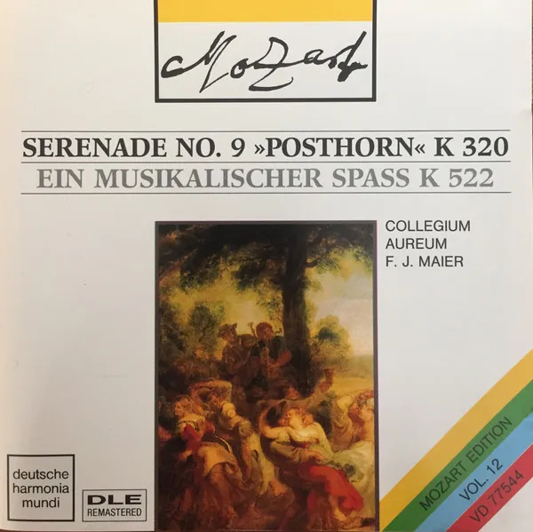 Serenade No. 9 "Posthorn" K 320 / Ein Musikalischer Spass K 522