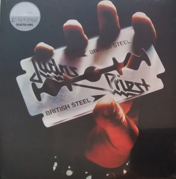 British Steel (Transparent/Black/White Splatter Vinyl)