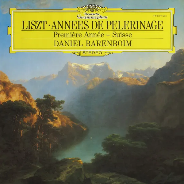 Annees De Pelerinage (Première Année - Suisse)