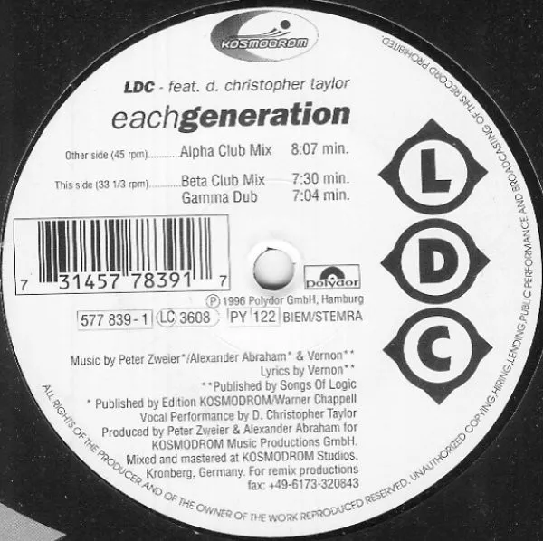 Each Generation