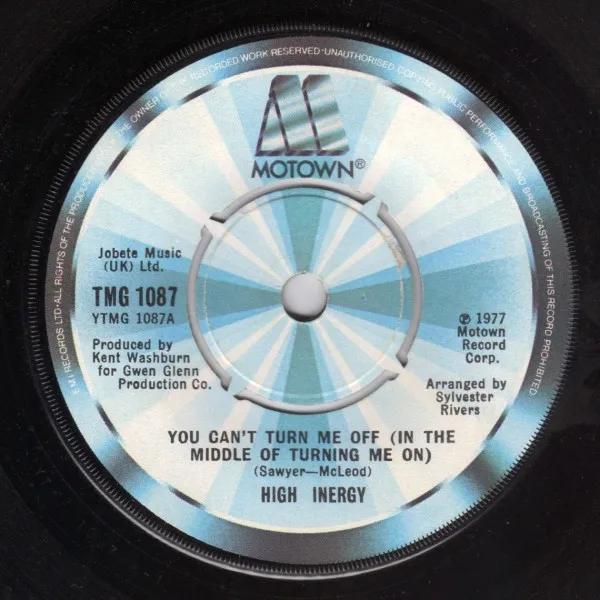 You Can't Turn Me Off (In The Middle Of Turning Me On)