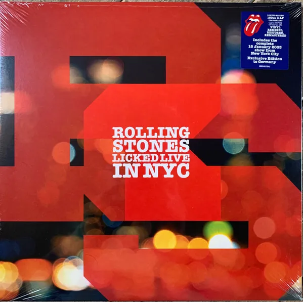 Licked Live In NYC (remastered) (180g) (Limited German Edition) (Transparent Blue Vinyl)