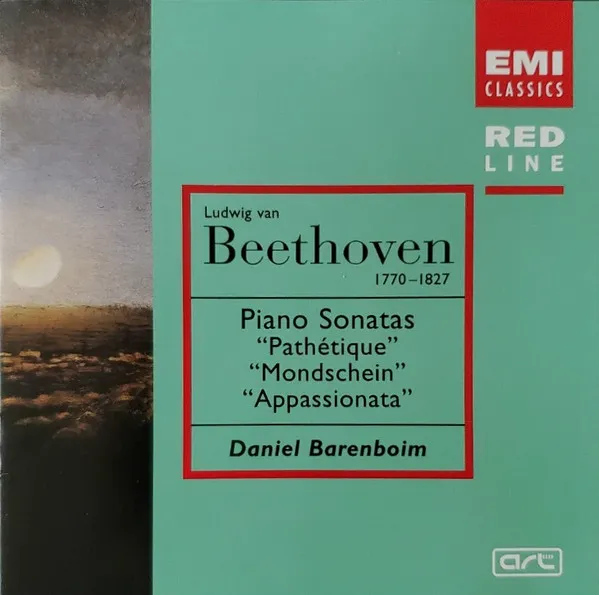 Piano Sonatas ("Pathétique", "Moonlight", "Appassionata")