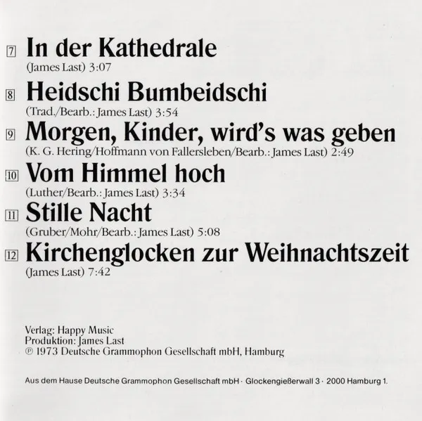 Weihnachten Mit James Last