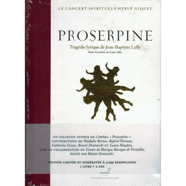 Proserpine (Oper in 5 Akten) (Deluxe-Edition im 115-seitigen Hardcover-Buch)