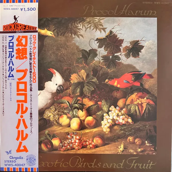Exotic Birds And Fruit
