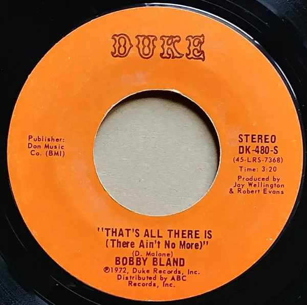 That's All There Is (There Ain't No More) / I Don't Want Another Mountain To Climb