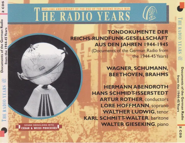 Tondokumente Der Reichs-Rundfunk-Gesellschaft Aus Den Jahren 1944 - 1945
