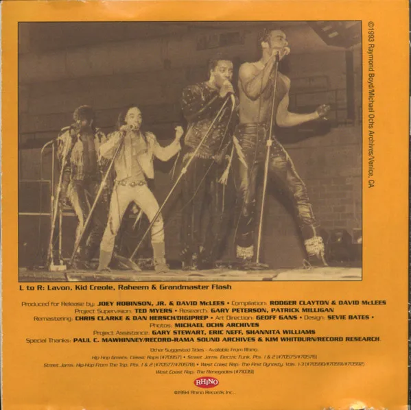 The Best Of Grandmaster Flash, Melle Mel & The Furious Five (Message From Beat Street)