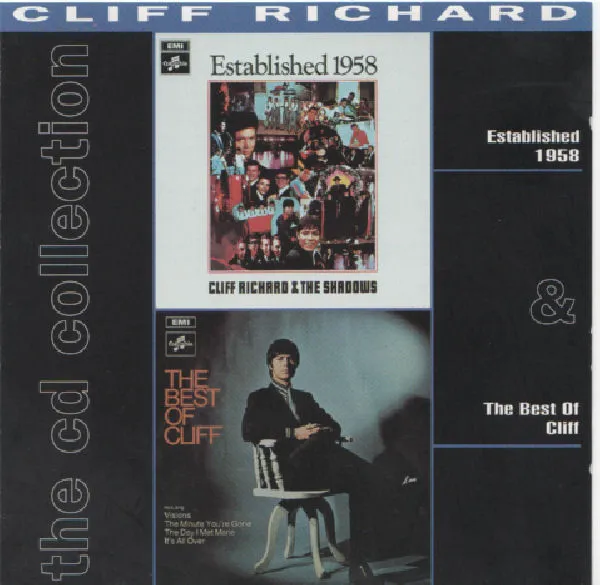 Cliff Richard CD Collection CD 10 Established 1958 & The Best Of Cliff