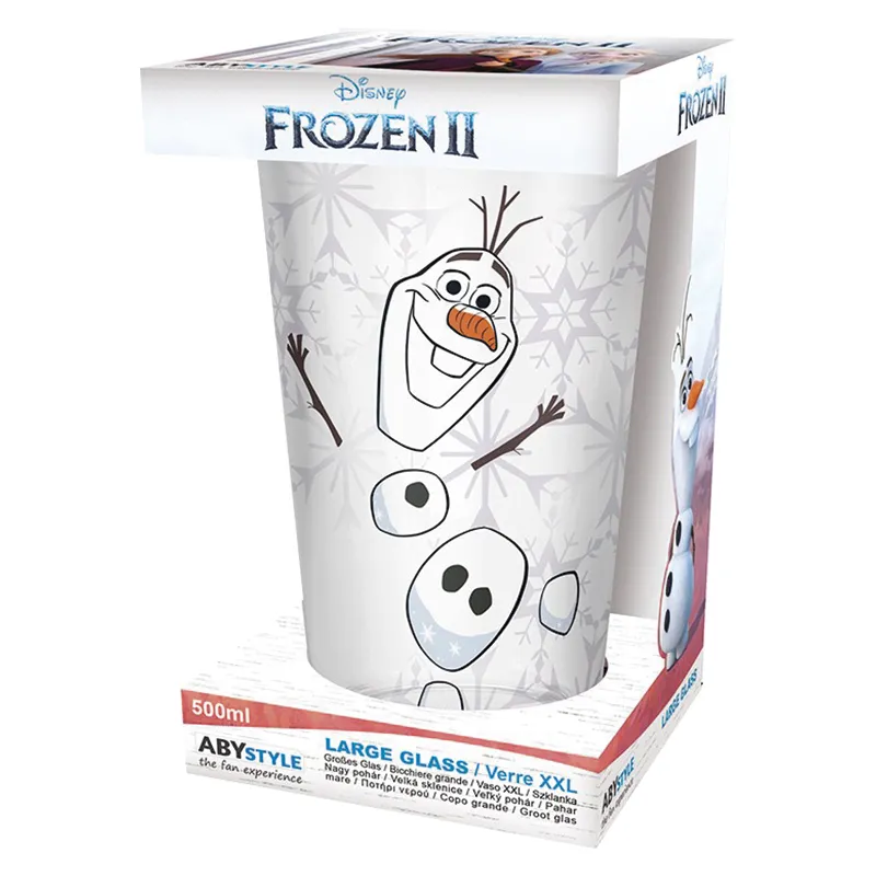 Sklenice Frozen 2 - Olaf 400 ml