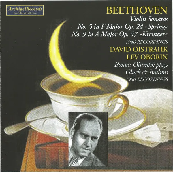 Beethoven Violin Sonatas No.5 In F Major Op.24 "Spring", No.9 In A Major Op.47 "Kreuzer"