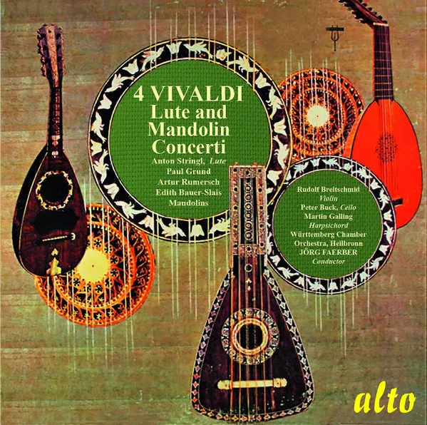 4 Vivaldi Lute And Mandolin Concerti