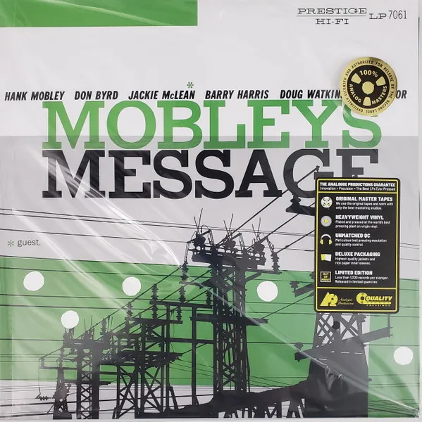 Mobley's Message (180g) (mono)
