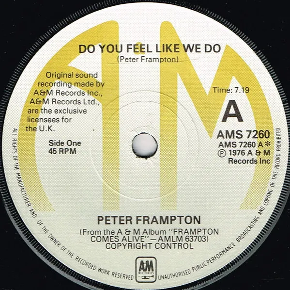 Do You Feel Like We Do