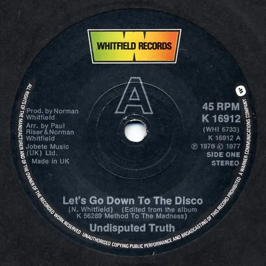Let's Go Down To The Disco
