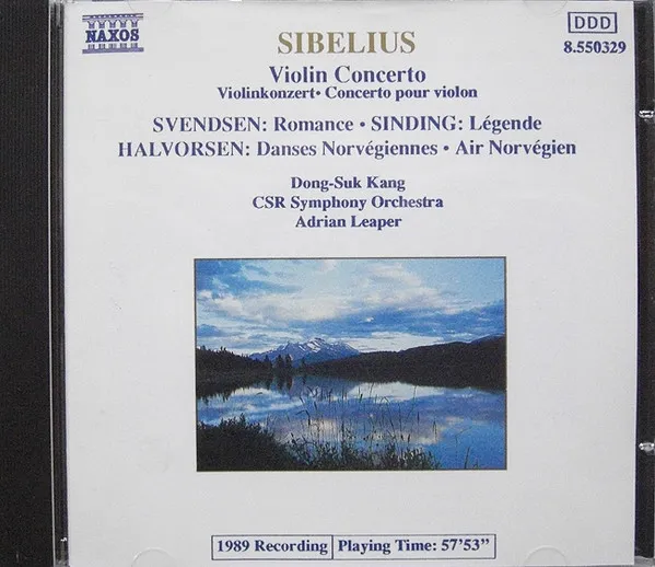 Violin Concerto / Romance / Danses Norvégiennes / Légende /Air Norvégien