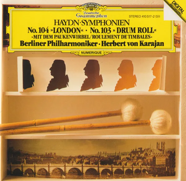 Symphonien No. 104 »London« • No. 103 »Drum Roll = Mit Dem Paukenwirbel = Roulement De Timbales«