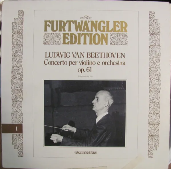 Concerto In Re Maggiore Per Violino E Orchestra Op. 61