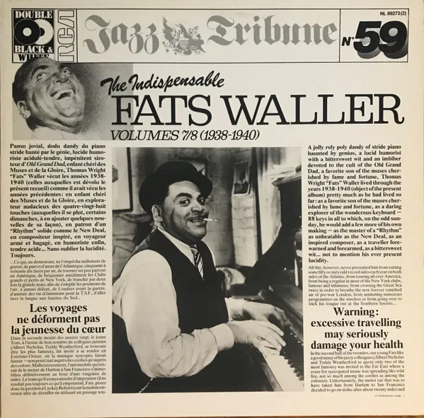 The Indispensable Fats Waller Volumes 7/8 (1938-1940)