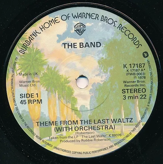 Theme From The Last Waltz