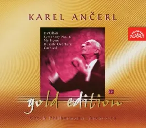 Ančerl Gold Edition 19 Dvořák : Symfonie č. 6 D dur, Můj domov, Husitská, Karneval