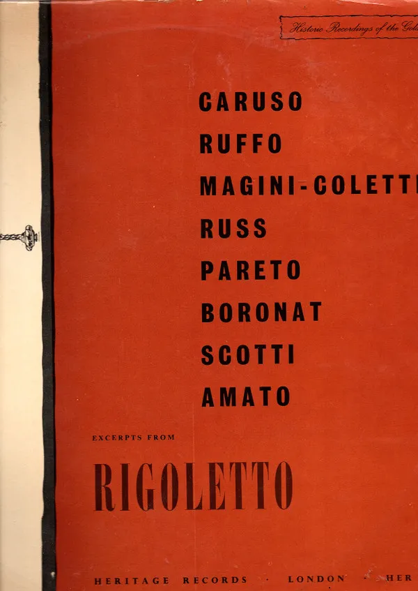 Exerpts From Rigoletto