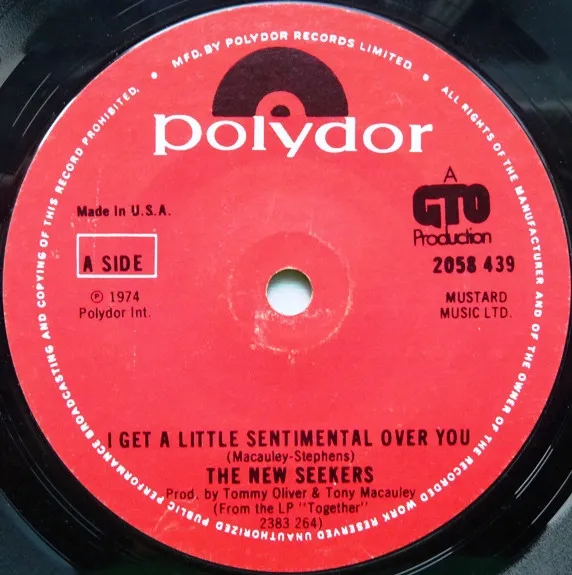 I Get A Little Sentimental Over You / Ride A Horse