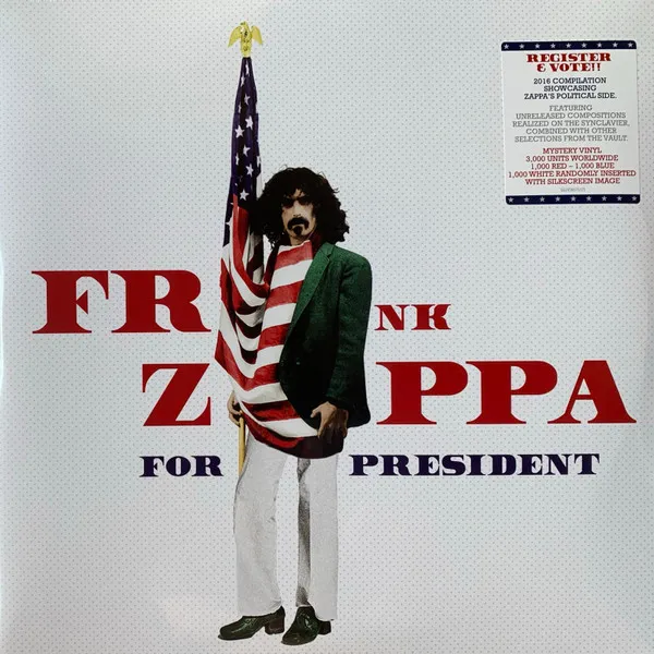 Frank Zappa For President (Limited Edition) (Random Colored Vinyl)