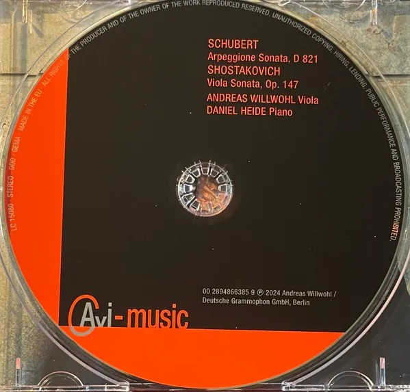 Viola & Piano - Schubert & Shostakovich