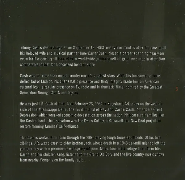 Ring Of Fire (The Legend Of Johnny Cash)