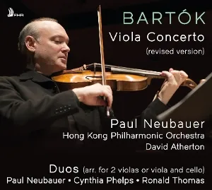 Bartok: Viola Concerto (Revised Version), Duos (Arr. P. Bartok)