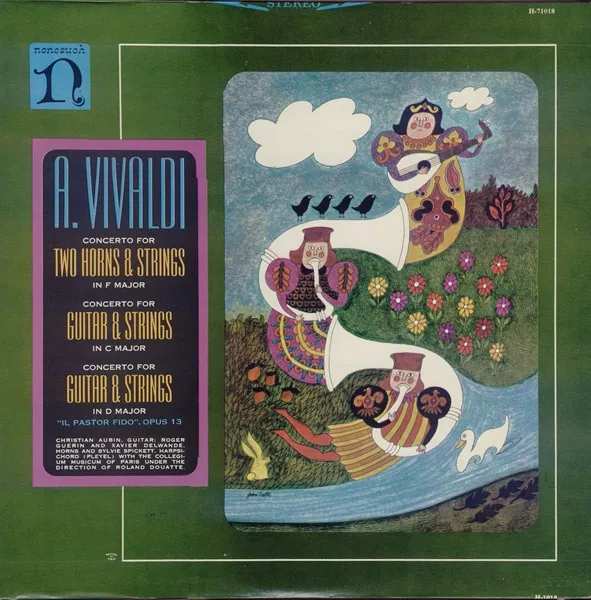 Concerto For Two Horns & Strings In F Major / Concerto For Guitar And Strings In C Major / Concerto For Guitar And Strings In G Major / "Il Pastor Fido", Opus 13